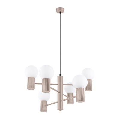 Lustre Aluminium Taupe G9 6 Halo EDEN
