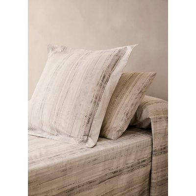 Housse d’oreiller coton percale imprimé dégradé 60x60 cm MANGO HOME