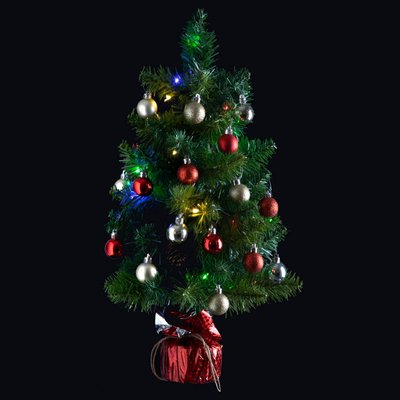 Boîte Sapin Décoration Copper 50 cm FEERIC LIGHTS & CHRISTMAS