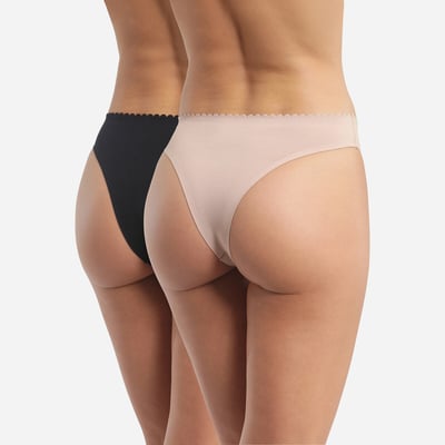 Lote de 2 tangas Body Touch Micro DIM