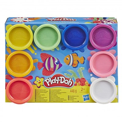 Play-doh 8 pots arc-en-ciel HASBRO