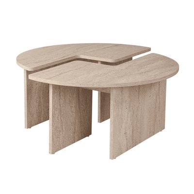 Lot de 2 tables basses L90 cm - MOIRA CALICOSY