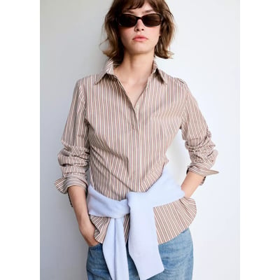 Chemise cintrée coton MANGO