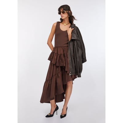 Robe asymétrique à volants LIU JO