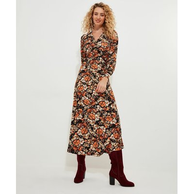 Vestido comprido às flores JOE BROWNS