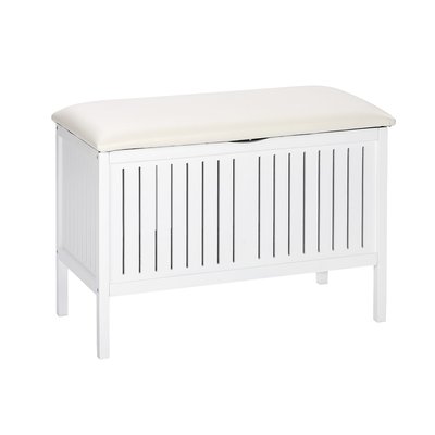 Tabouret de salle de bain en bois avec rangement Olso GM WENKO