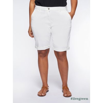 Pantalon court en DRILL de coton FIORELLA RUBINO