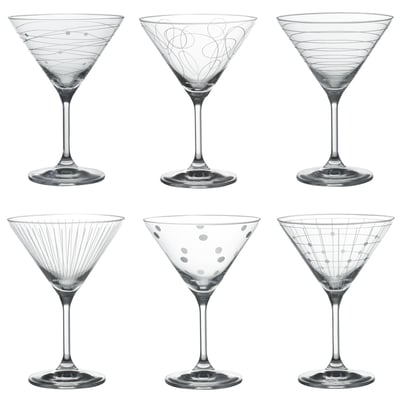 Coffret de 6 verres à cocktail Graphik 35 cl TABLE PASSION