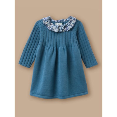 Robe tricot col Liberty CYRILLUS