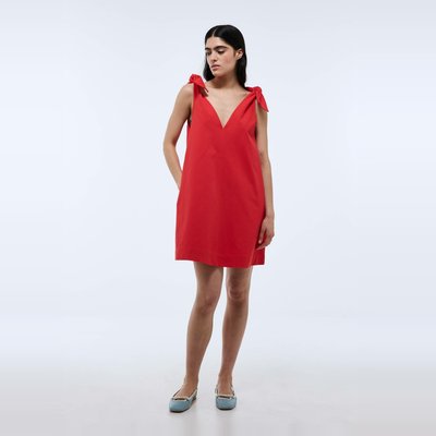 Robe courte unie en coton BIO GOTS MONOPRIX