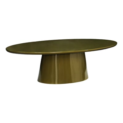 Table basse ovale finition glossy NELL SWEEEK