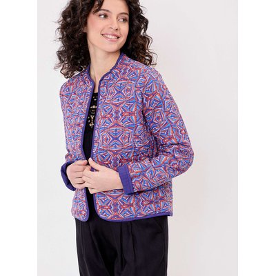 Veste matelassée imprimée doublée coton bio ANETE LA FIANCÉE