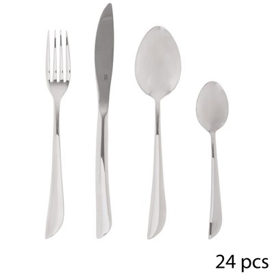 Ménagère 24 pièces Serrat - Inox SECRET DE GOURMET