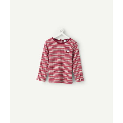 T-shirt maniche lunghe a righe TAPE A L'OEIL
