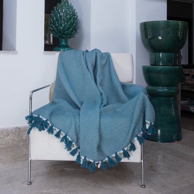 Plaid coton VERBIER FEBRONIE