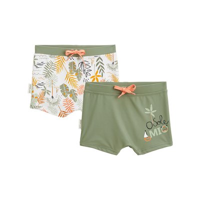 Lot de 2 boxers de bain enfant Mio PETIT BEGUIN