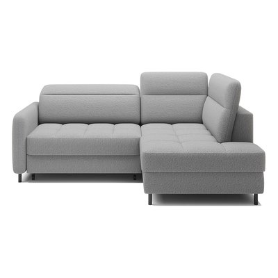 Canapé d'Angle Convertible en Tissu bouclette 5 places - KALIBO LISA DESIGN