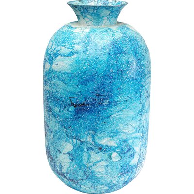 Vase Zumba bleu 55cm KARE DESIGN