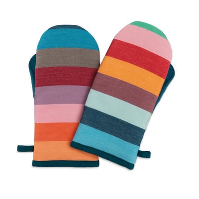 Gants de cuisine rayures REMEMBER