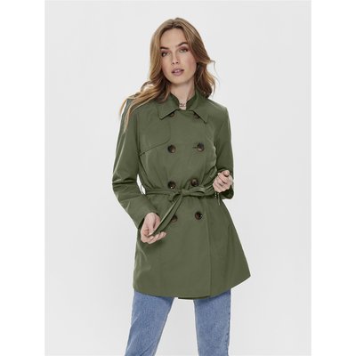 Trench Boutonné À Nouer ONLY