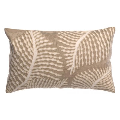 Coussin brodé Flora VIVARAISE