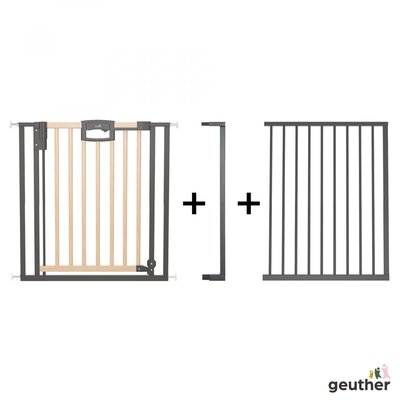 Barrière de porte à pression Easylock Plus bois/metal 152,5 cm 160,5 cm GEUTHER