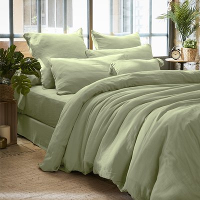 Housse de couette en double Gaze de Coton Gaia EDEN