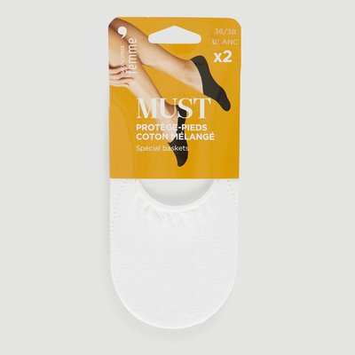 Lot de 2 protège-pieds spécial baskets MONOPRIX