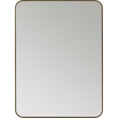 Miroir en métal, élégant doré RECOLLECTION