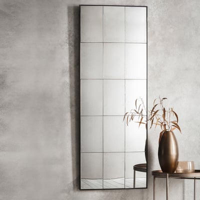 62x160cm Boxlie Antique Window Style Leaner Mirror  ÉDITÉ