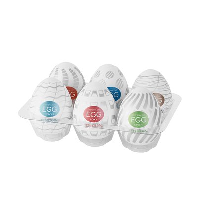 Boîte De 6 Oeufs Masturbateurs Standard TENGA