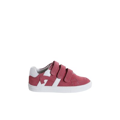Baskets scratchées cuir enfant VERTBAUDET