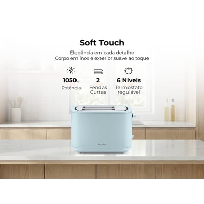 Torradeira Soft Touch 1050W 994FL, FLAMA FLAMA