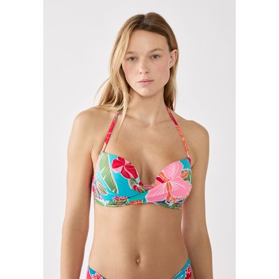 Triangle foulard haut de maillot à motifs HIBISCUS ETAM