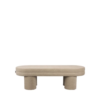 Banc arrondi en tissu L110cm- FERN DUTCHBONE