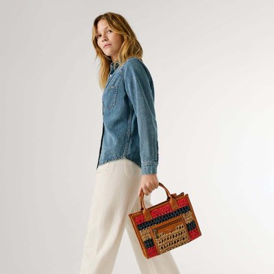 Sac Bandoulière En Rafia PEPE JEANS