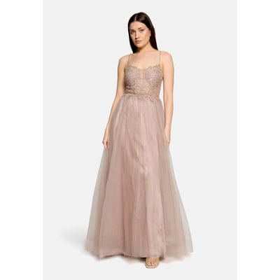 Robe de soirée à broderies VERA MONT