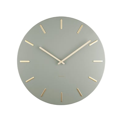 Horloge Murale Acier CHARM KARLSSON
