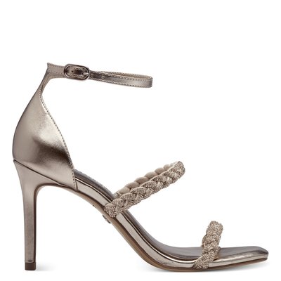 Sandales talon mi haut La Redoute