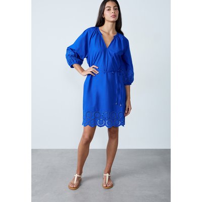 Robe courte avec broderies VICTORINE BROD ETAM
