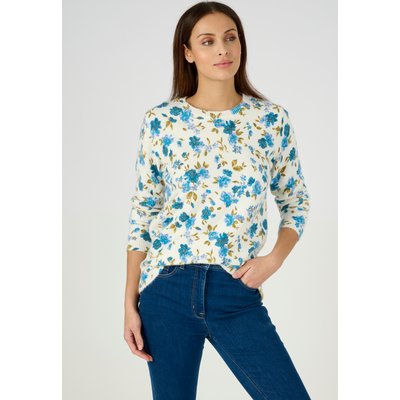 Pull imprimé floral DAMART