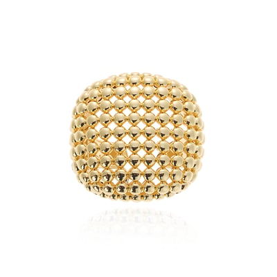 Bague carrée aux motifs alvéolés PHYLO HIPANEMA