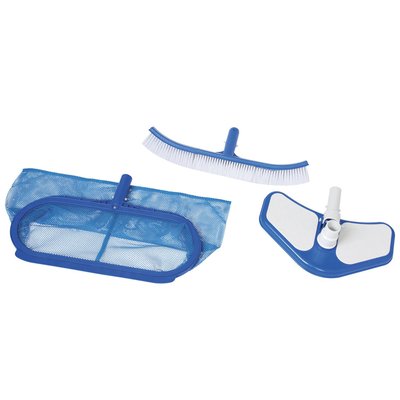 Kit Matériel De Nettoyage Pour Piscine Deluxe - 3 Accessoires INTEX