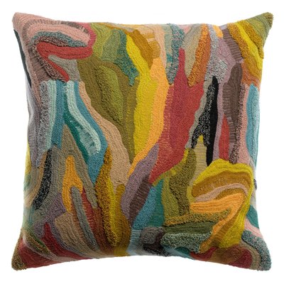 Coussin brodé Betty VIVARAISE