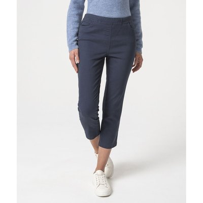 Pantacourt femme bleu marine online