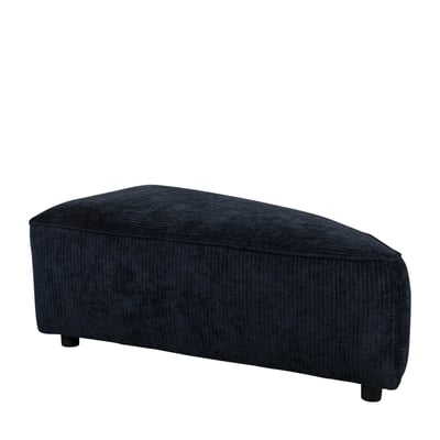Pouf élément droit 1 place en tissu HUNTER ELEMENT ZUIVER