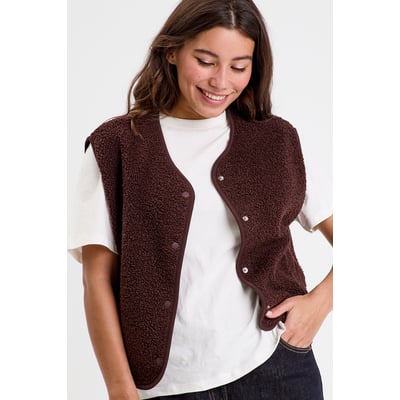 Gilet  sans manches effet polaire CACHE CACHE