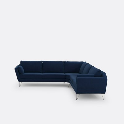 Canapé d’angle XXL en velours, Topim LA REDOUTE INTERIEURS