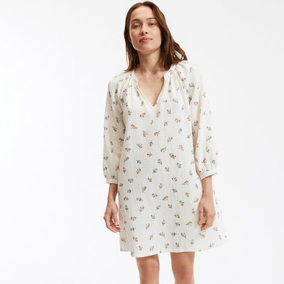 Nachthemd aus Baumwoll-Musselin LA REDOUTE COLLECTIONS