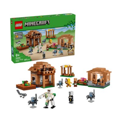 Minecraft L'Évocateur à l'attaque du village LEGO
